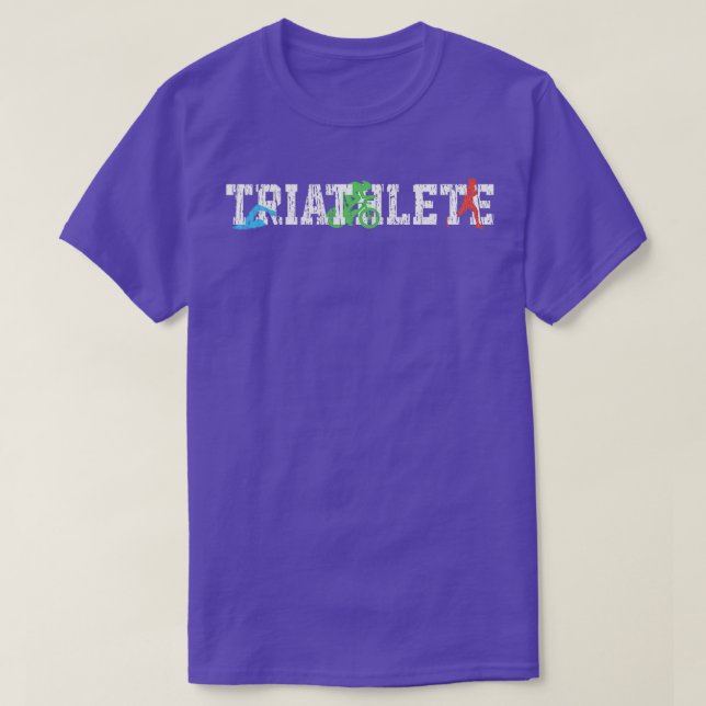 Camiseta Triathlon Running Swimming Biking 2 (Diseño del anverso)