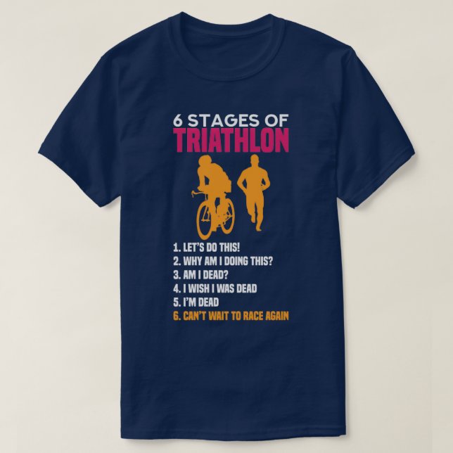 Camiseta Triathlon Sport Running Swimming Cyclance Gift (Diseño del anverso)