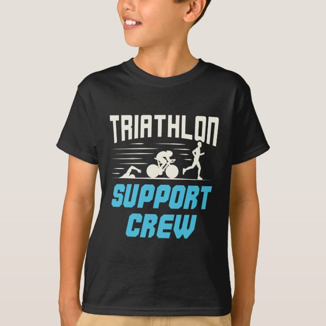 Camiseta Triathlon Support Crew (Anverso)