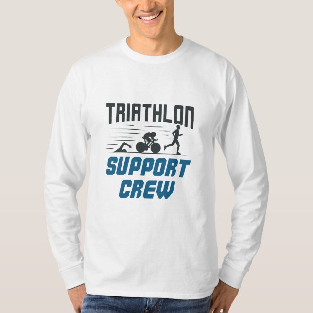 Camiseta Triathlon Support Crew (Anverso)