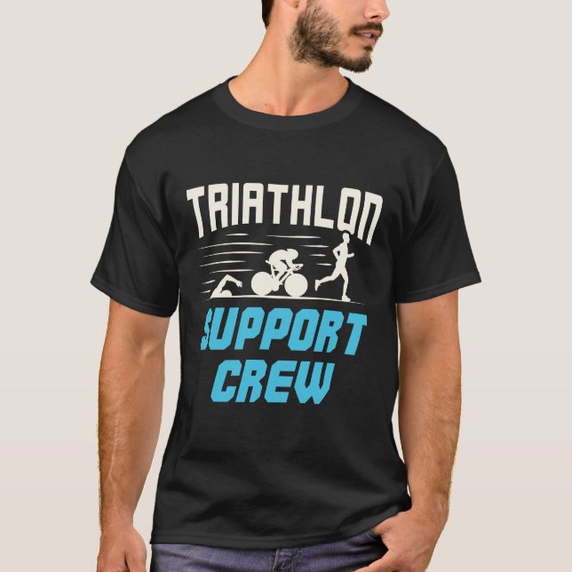 Camiseta Triathlon Support Crew (Anverso)
