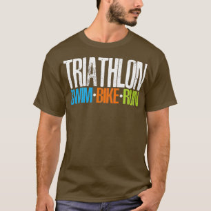 Camiseta Triathlon Swim Bike Run 21