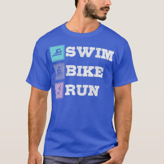 Camiseta Triathlon Swim Bike Run 34
