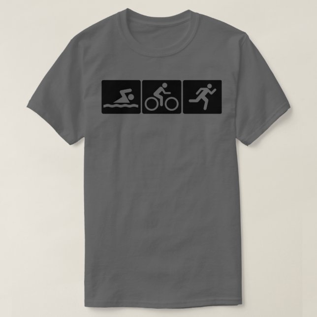 Camiseta Triathlon Swim Bike Run Essential TShirt Classic T (Diseño del anverso)