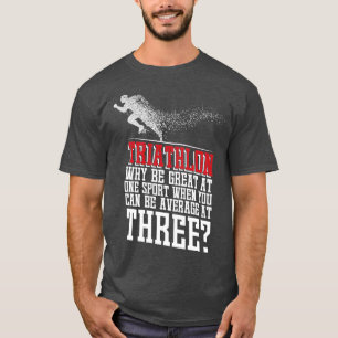 Camiseta Triathlon swimming bike running gift 3