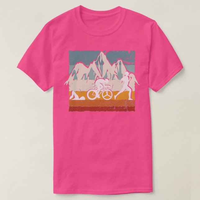 Camiseta Triathlon wonderful nature (Diseño del anverso)
