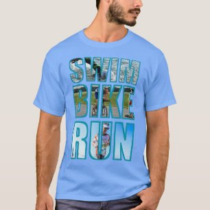 Camiseta TriathlonSwimBikeRun