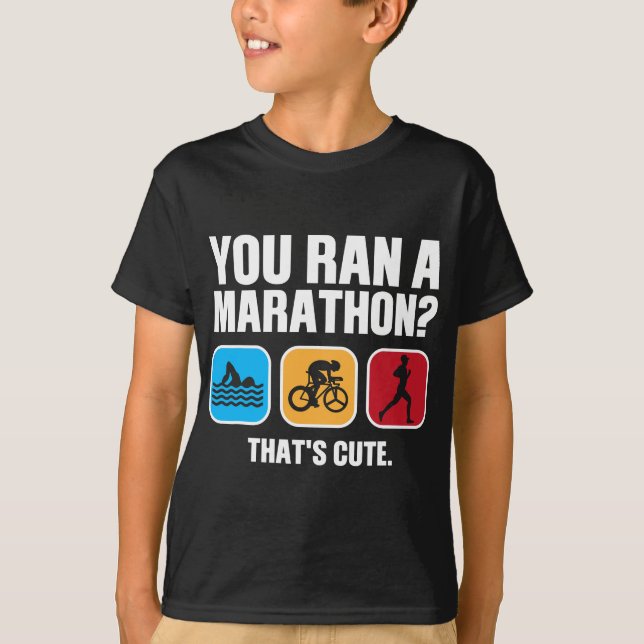 Camiseta Triatlet Femenino de Triatlón Hombres con Biciclet (Anverso)