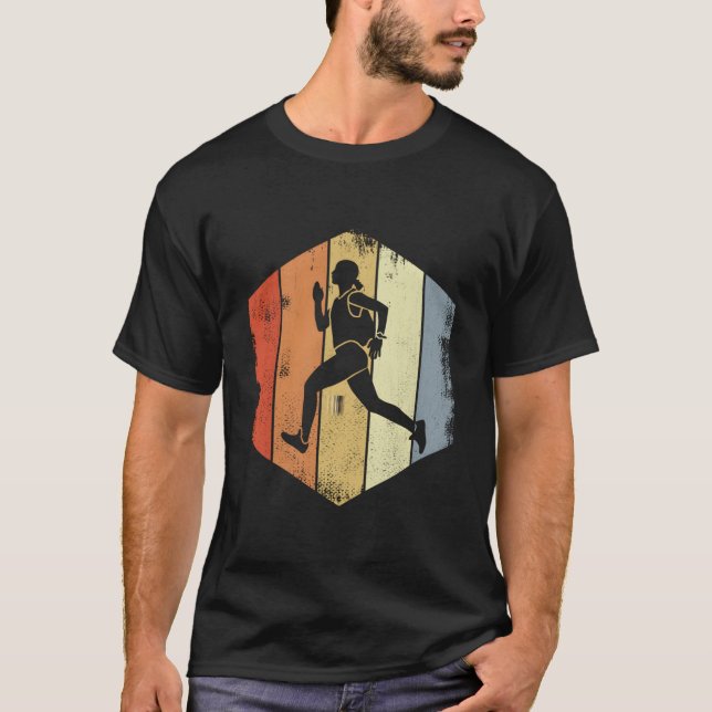 Camiseta Triatleta Corriendo (Anverso)