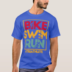 Camiseta Triatleta de natación en bicicleta
