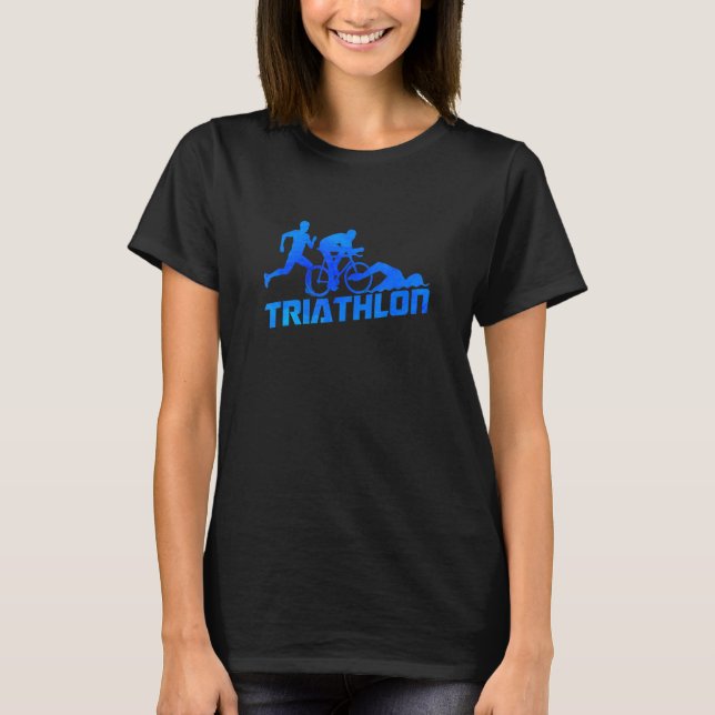 Camiseta Triatleta de Triatlón de Baño de Bicicleta de Carr (Anverso)
