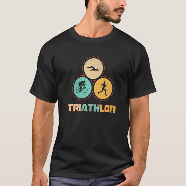 Camiseta Triatleta de Triatlón de Baño de Bicicleta de Carr (Anverso)