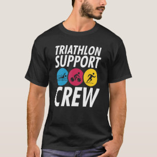 Camiseta Triatleta Triatleta de Triatlón de Apoyo