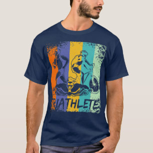 Camiseta Triatleta Triatlón Corre Bicicleta Natación Elite