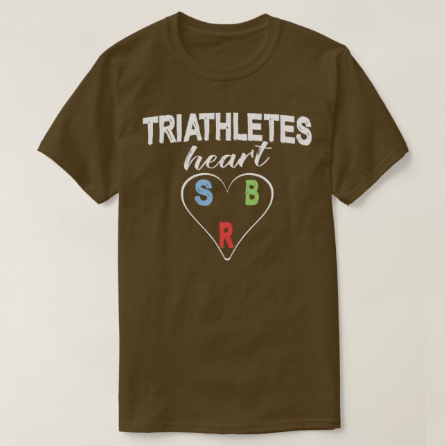 Camiseta Triatletas Corazón (Diseño del anverso)