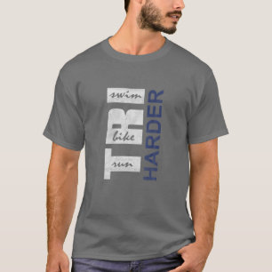 Camiseta Triatletas TRI CON MÁS FUERZA - Nadar Ciclismo Cor