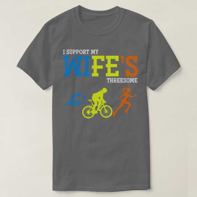 Camiseta Triatlete Funny Triathlon (Diseño del anverso)