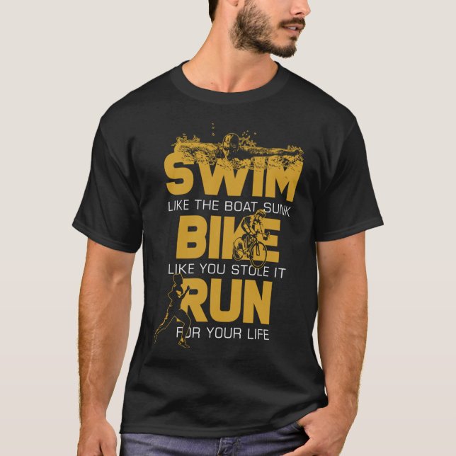 Camiseta Triatlete Gifts Triathlon (Anverso)