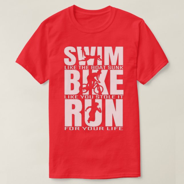 Camiseta Triatlón (Diseño del anverso)