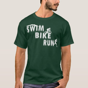 Camiseta Triatlón de carreras de ciclismo de natación 34