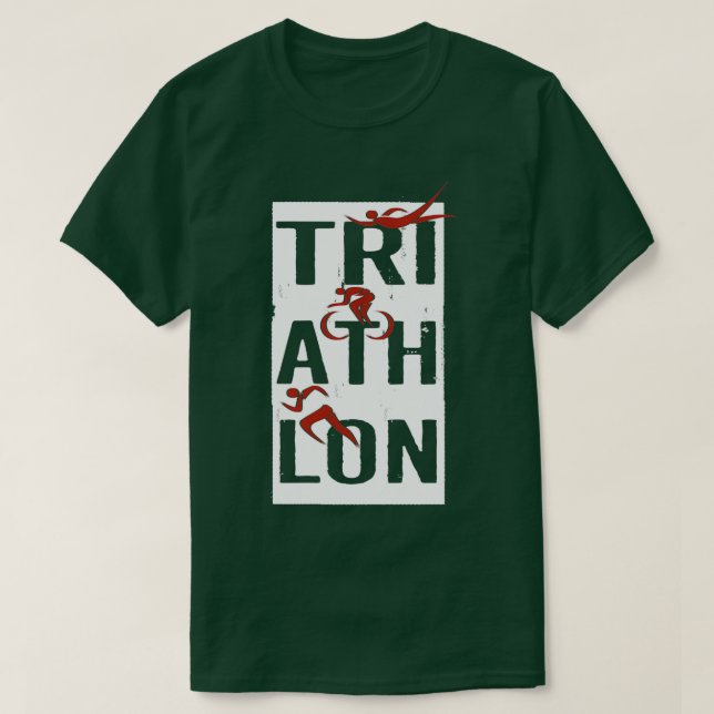Camiseta Triatlón de ciclismo de natación 62 (Diseño del anverso)