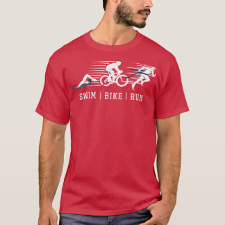 Camiseta Triatlón de ciclismo de natación de triatlón