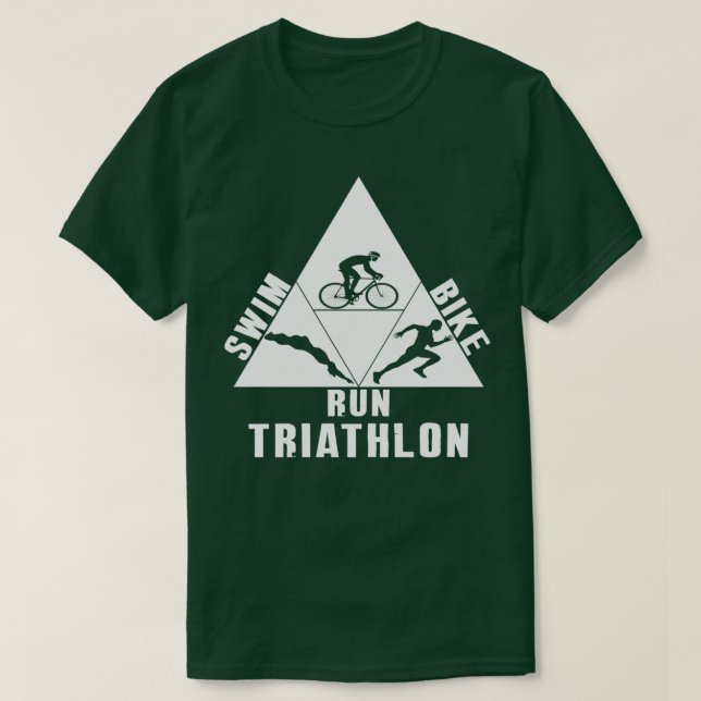 Camiseta Triatlón de ciclismo de natación de triatlón 12 (Diseño del anverso)