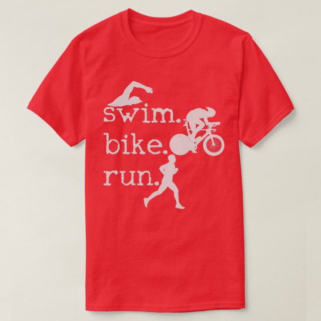 Camiseta Triatlón de ciclismo de natación de triatlón 96 (Diseño del anverso)
