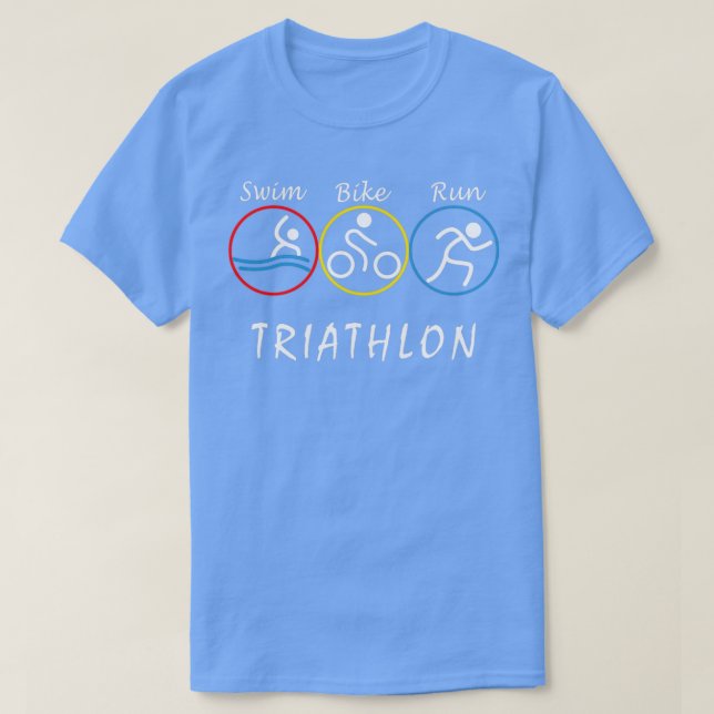 Camiseta Triatlón de ciclismo de natación de triatlón 98 (Diseño del anverso)