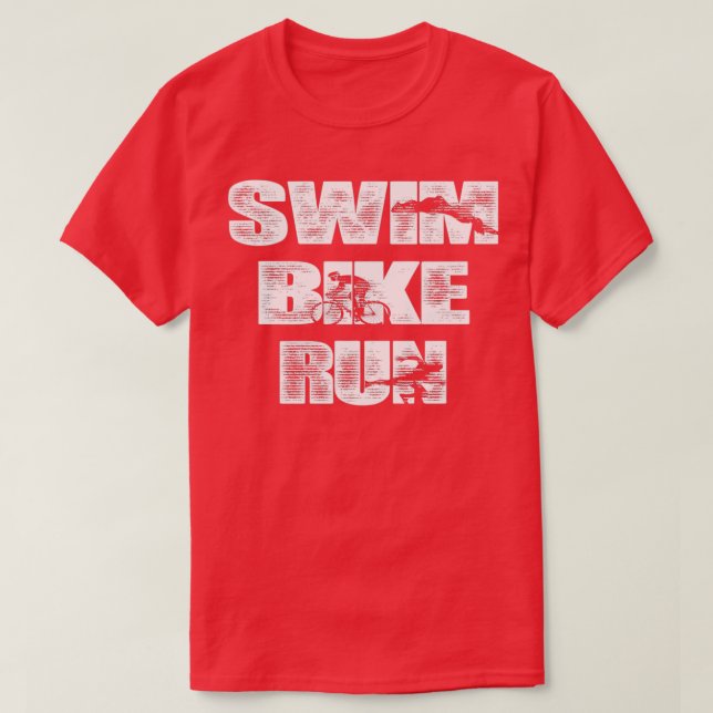 Camiseta Triatlón de ciclismo de natación Triatlón 28 5 (Diseño del anverso)