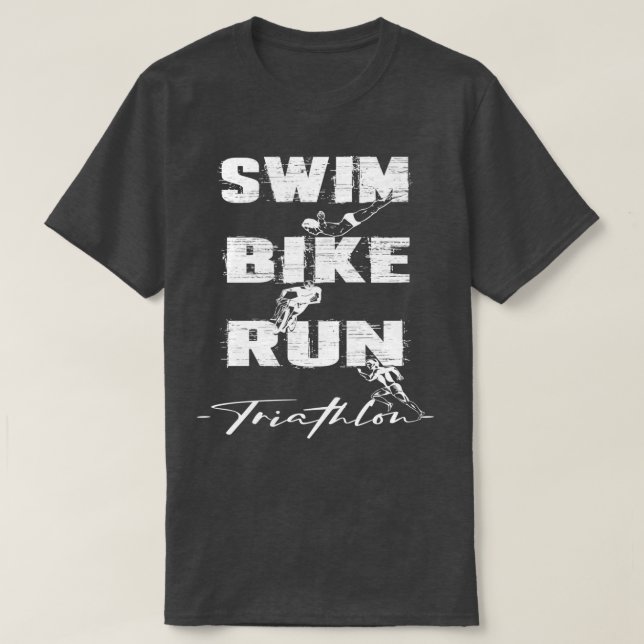 Camiseta Triatlón de ciclismo de natación triatlón 39 2 (Diseño del anverso)