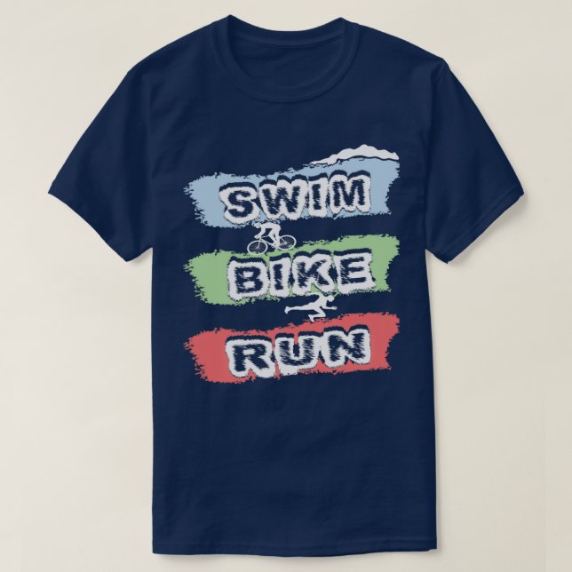 Camiseta Triatlón de ciclismo de natación Triatlón 59 (Diseño del anverso)
