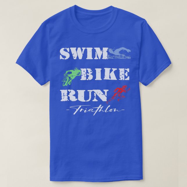 Camiseta Triatlón de ciclismo de natación Triatlón 71 (Diseño del anverso)