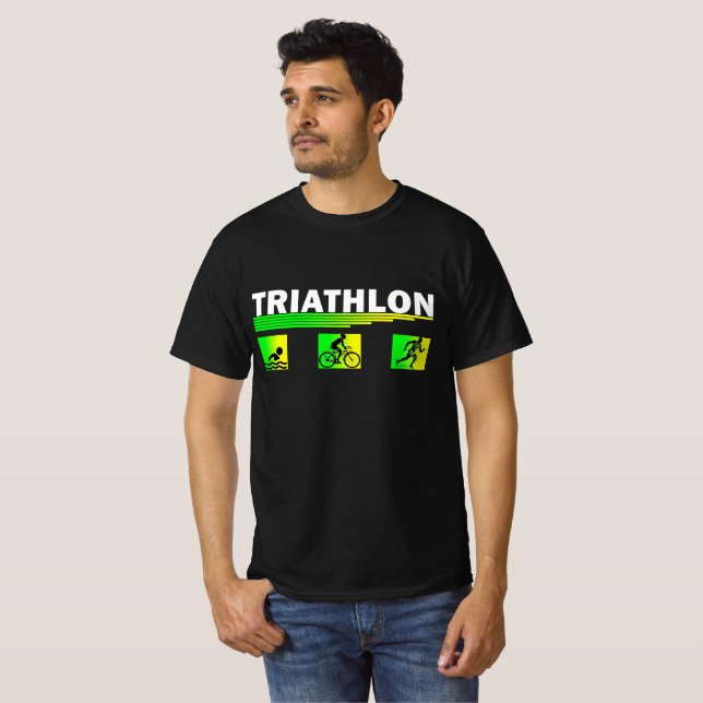Camiseta Triatlón de EVENTOS /T-SHIRT/50-100/Swim, biciclet (Anverso completo)