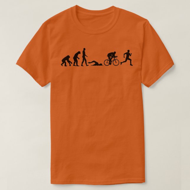 Camiseta Triatlón de evolución 5 (Diseño del anverso)