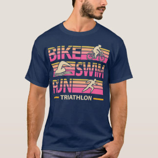 Camiseta Triatlón de natación en bicicleta 2