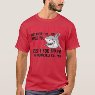 Camiseta Triatlón de Tiburón Apoyo Triatlón Formación Sc