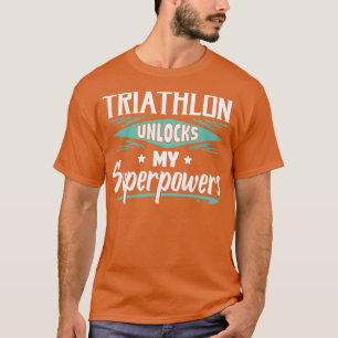 Camiseta Triatlón Desbloquea mi divertida Triath de Guay