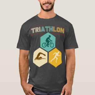 Camiseta Triatlón en bicicleta con natación en marcha