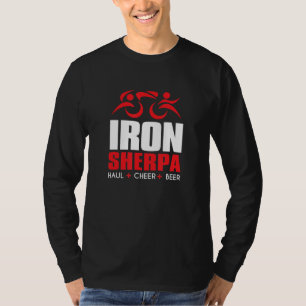 Camiseta Triatlón Iron Sherpa Inspirado en Triatleta Compr