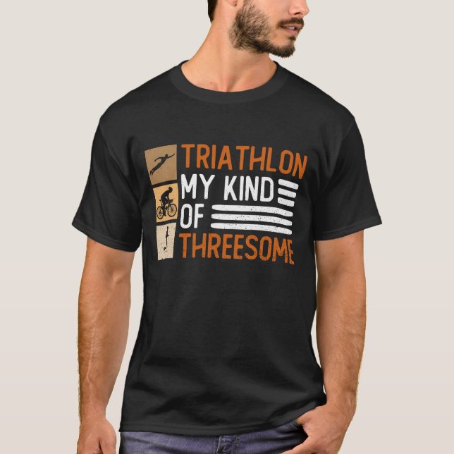 Camiseta Triatlón Mi Tipo De Temblor - Triatlón (Anverso)