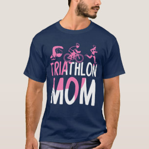 Camiseta Triatlón Momriathlonsriathlete Deportes chica amig