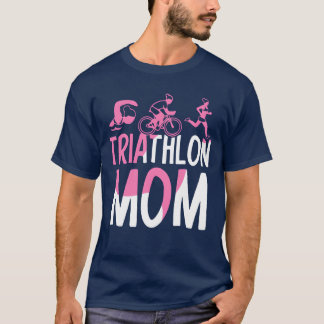 Camiseta Triatlón Momriathlonsriathlete Deportes chica amig