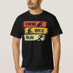 Camiseta Triatlón - Nadar Bicicleta Correr