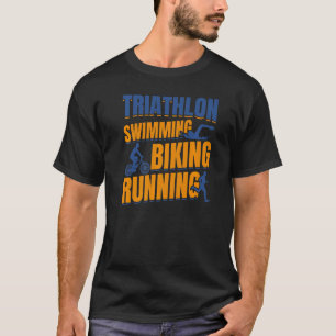 Camiseta Triatlón Natación en Bicicleta