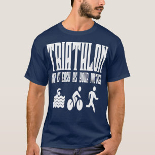 Camiseta Triatlón No Tan Fácil Como Tu Madre