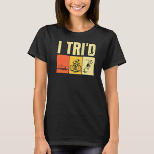 Camiseta Triatlón Para Hombres Triatlón Deporte