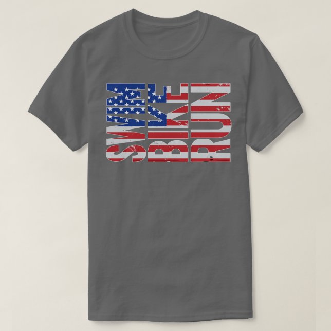 Camiseta Triatlón patriótico (Diseño del anverso)