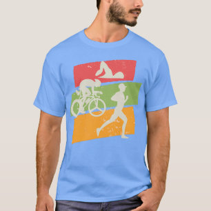 Camiseta Triatlón retro vintage 7