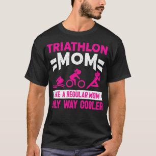 Camiseta Triatlon Triathlete Triathlon Mom